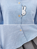 cartoon bunny cotton shirt