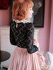 sweet doll pierced lace blouse