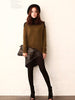 spell the end retro style turtleneck sweater