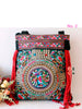 Thai style embroidery shoulder bag
