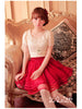 sweet doll pierced lace blouse