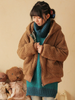 bear hoodie fur jacket