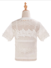 floral embroideries two pieces set