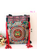 Thai style embroidery shoulder bag