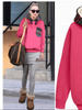 traveling folk knitted hoodie
