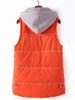 cotton hoodie vest jacket