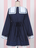 thinking of you navy dress