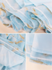 soft sky organza dress