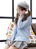 cartoon bunny cotton shirt