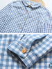 ultra-thickened plush checkered shirt
