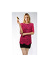 lace top in fuschia