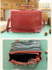 Mori girl color block satchel