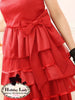 love season layered bow dress