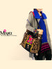 pass by :: embroidery tote shoulder bag