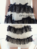 lace bow layers dress