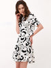 strokes printed boxy top