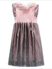 shimmering fantasy tube dress