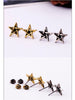 vintage star shaped earrings