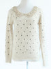 sweet sequined and dots sweater