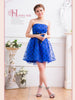 bridesmaid polka dots tube dress