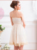 golden embroidery party dress