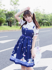 afternoon tea rabbits strap dress