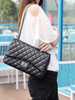 quilted chain strap crossbody