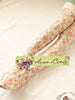 English rose floral tights