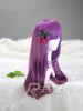 taro milk shake purple wig