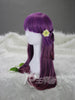 taro milk shake purple wig