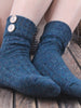 Mori girl cute button socks
