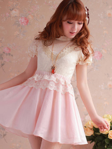 he likes me tulle pleated skirt