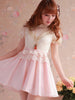 he likes me tulle pleated skirt