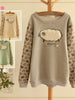 cotton sheep sweatshirt
