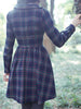 scottish green cotton dress
