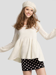 sweet doll peplum top