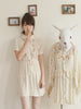 Mori girl embroidery shirt dress