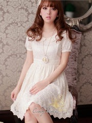 porcelain doll laced dress