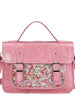 retro floral Cambridge style messenger bag