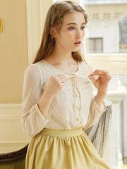 Clearance - monday polka dot blouse