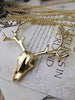 reindeer necklace