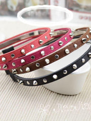 punk rivet headband