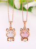 love kitten necklace