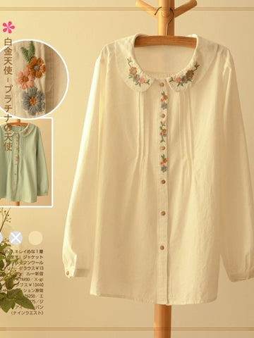 spring blossom cotton top