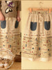 pocketed prairie skirt