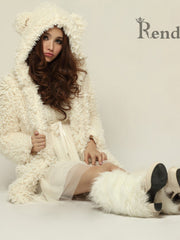 Princess teddy hooded jacket