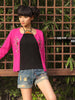 mirror embroidery knit cardigan