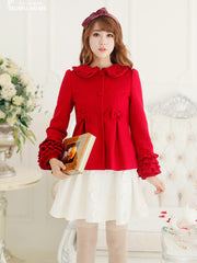 little red charming darling coat