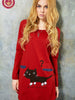 where is my snack kitten pocket dress
