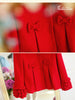little red charming darling coat